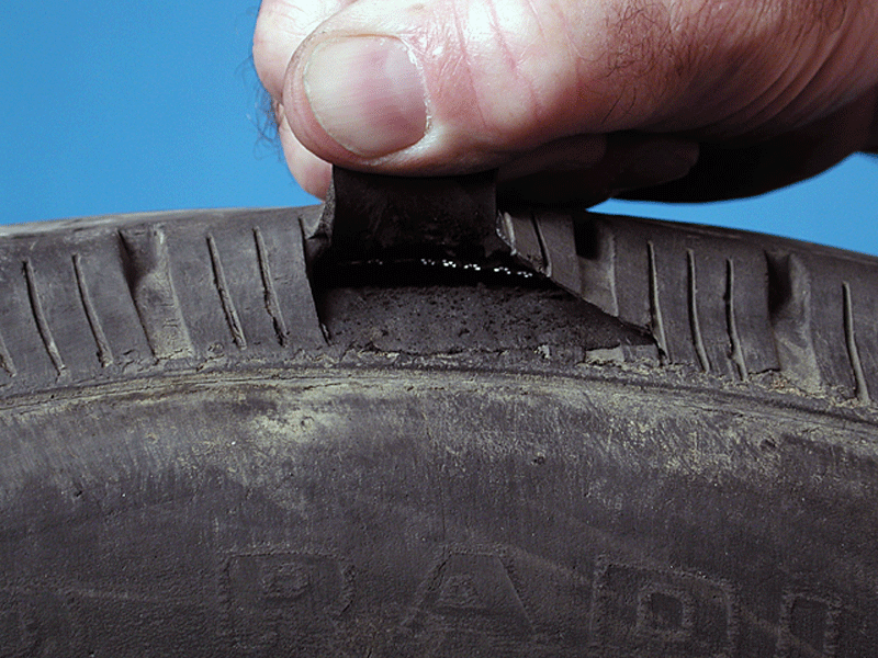 tire casing separation
