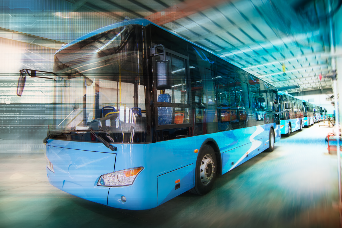 buses ready for fleet management